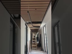 Luz LED linear personalizada 3000lm-10000lm Luz de teto LED curva