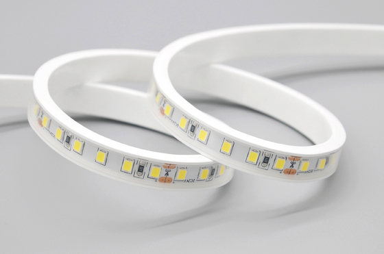 Lâmpadas de banda LED à prova d'água de 24 V para exterior SMD2835 Lâmpadas de banda LED transparentes