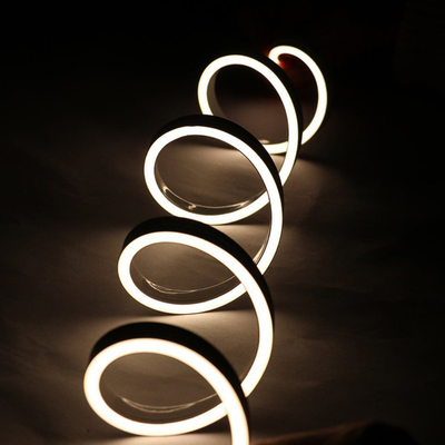 10X18mm Flexível de silicone Neon Strip 3000k Branco Neon Led Strip 5m