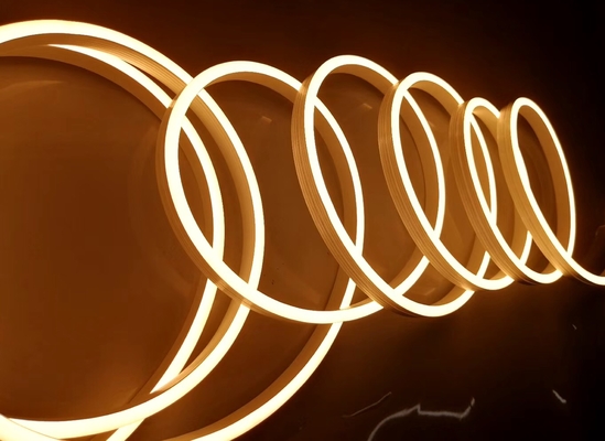 6mm LED Silicone Light Strip IP65 IP67 Neon Silicone Tubes Separação sinais publicitários