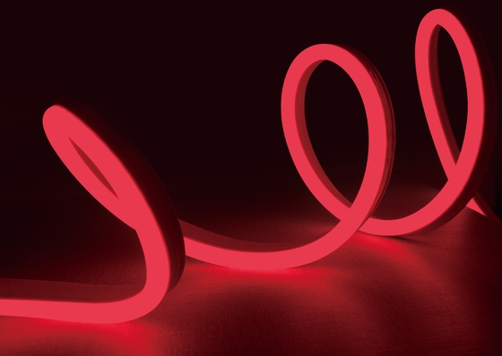 quality IP65 Neon Flex RGB 24V 13X25mm Flexível Silicone Led Strip factory